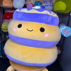 Squishmallows Paden the Blueberry Pancakes 🥞